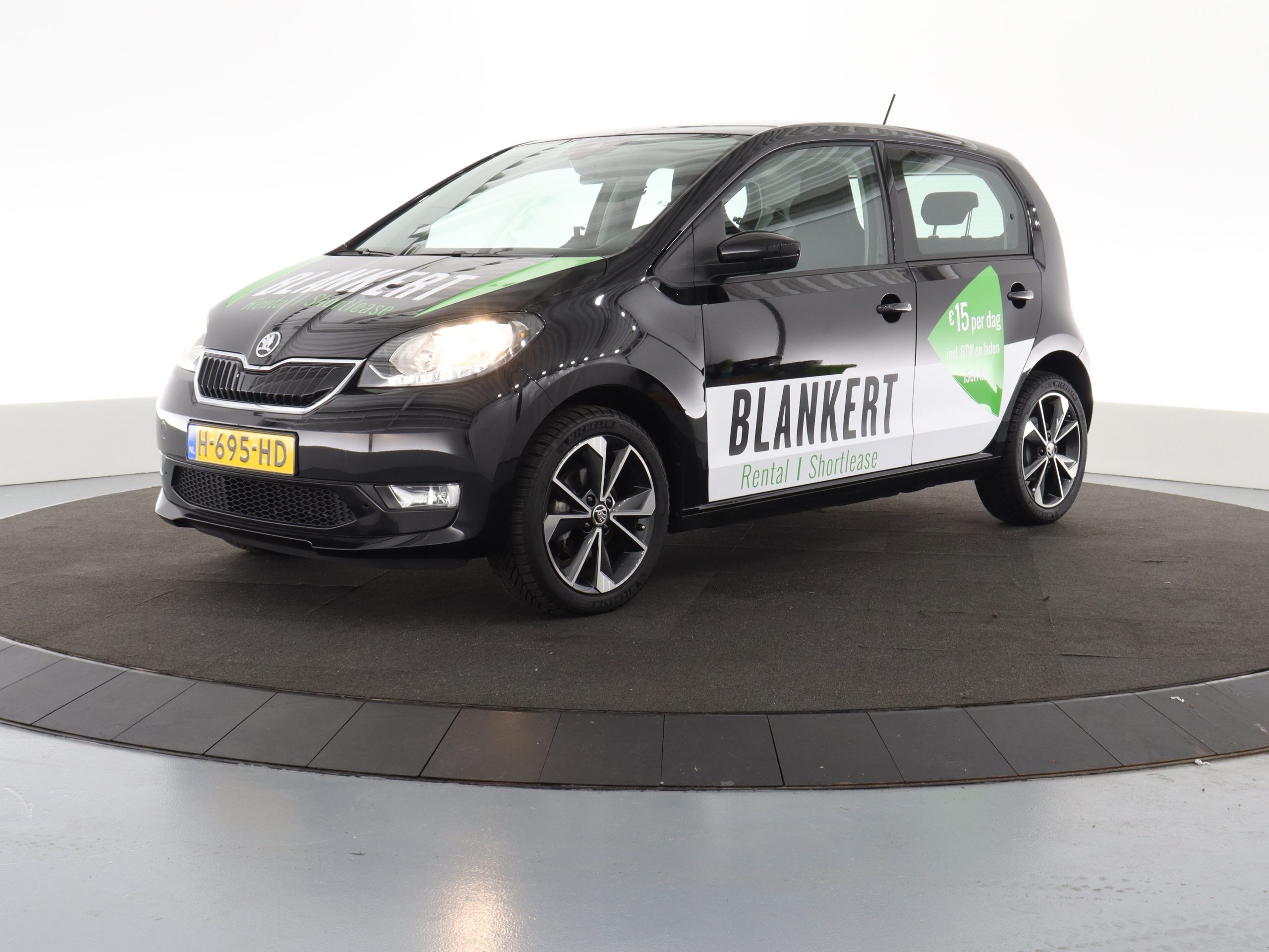 Huurtarieven Blankert Autoverhuur Zwolle: ACTIE-AUTO 100% ELEKTRISCH: Slechts € 15,- incl. BTW